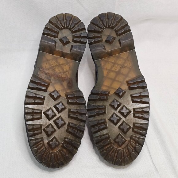 Doc Dr Martens Ezra Interwoven 3-Eyed Brown Shoes Unisex Men 9 Women 10 UK 8 - Picture 8 of 11